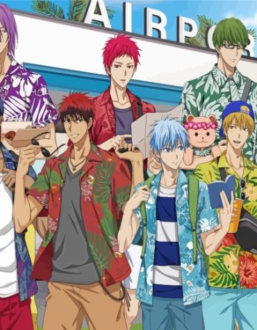 Kurokos Basketball Anime Paint By Numbers