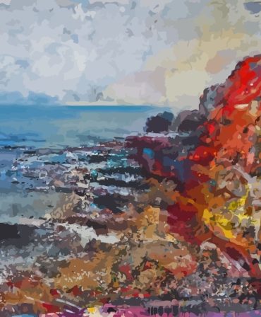 Kurt Jackson Abstract Paint By Numbers