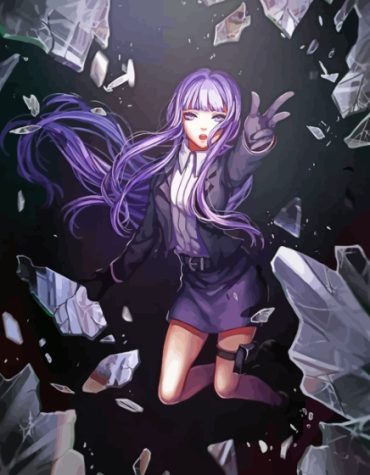 Kyoko Kirigiri Anime Icon Paint By Numbers