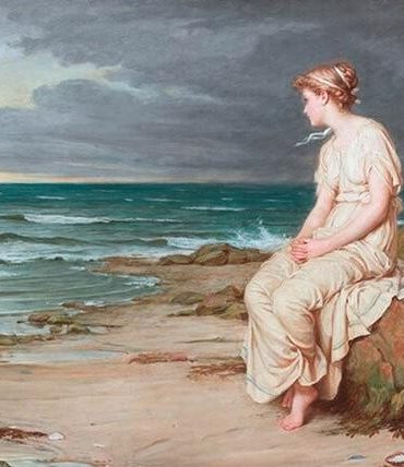 Lady by the Sea Paint By Numbers