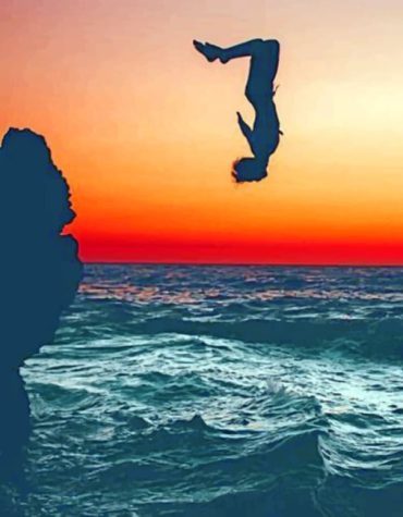 Silhouette Seascapes in Laguna Beach Paint By Numbers