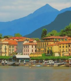 Lake Como Scenic Italy Paint By Numbers