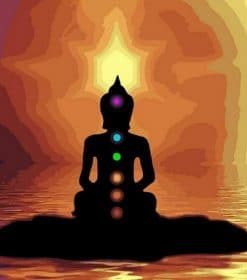 Chakra Lake Meditation Paint By Numbers