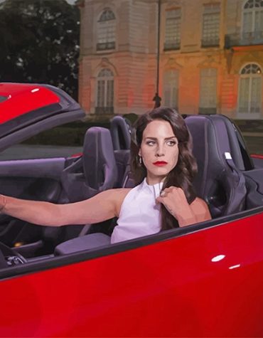 Lana Del Rey Jaguar Experience Paint By Numbers