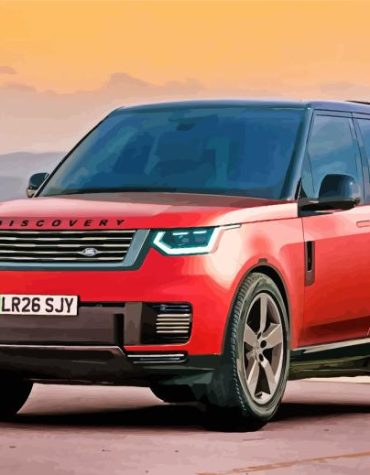 Land Rover SUV Engines Paint By Numbers