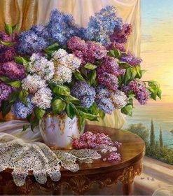 Rose Bouquet Flower Paint By Numbers