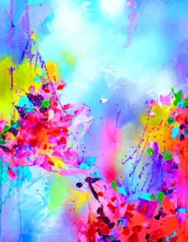 Aesthetic Abstract Colors Paint By Numbers