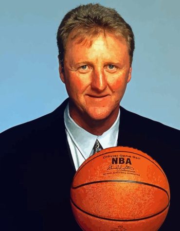 Larry Bird Basketball Coach Paint By Numbers