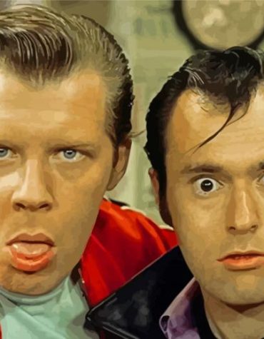 Laverne & Shirley TV Series Paint By Numbers