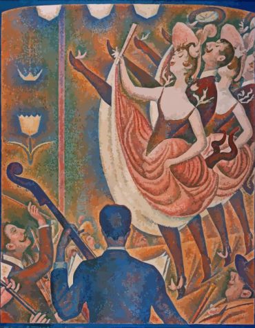 Georges Seurat Le Chahut Paint By Numbers