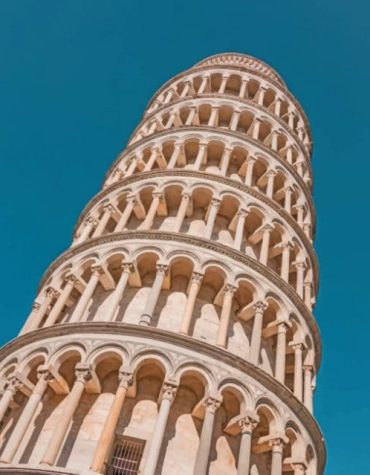 Leaning Tower Pisa Landmark Paint By Numbers