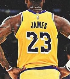 Lakers Star Lebron James Paint By Numbers