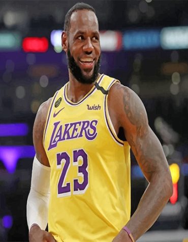 Lebron James Lakers Legend Paint By Numbers
