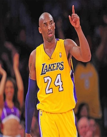 Legendary Kobe Bryant Lakers Paint By Numbers