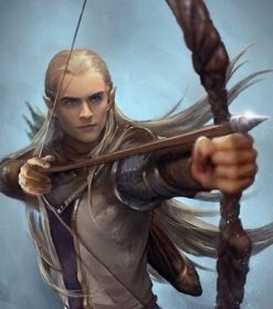 Legolas Movie Paint By Numbers