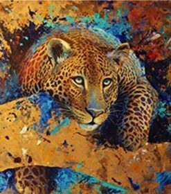 Leopard Art Paint By Numbers