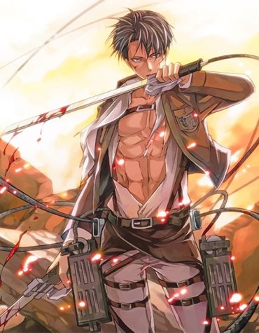 Levi Attack on Titan Anime Paint By Numbers