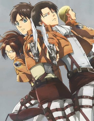 Attack on Titan Characters Paint By Numbers