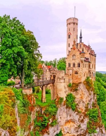 Lichtenstein Castle Wonder Paint By Numbers