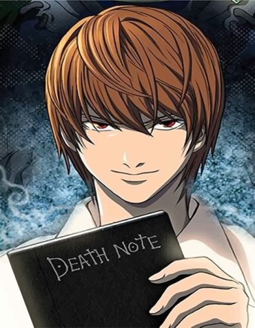 Light Yagami Death Note Anime Paint By Numbers