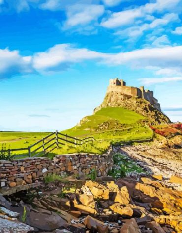 Lindisfarne Holy Island Paint By Numbers