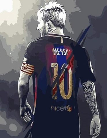 Barcelona Soccer Legend Paint By Numbers