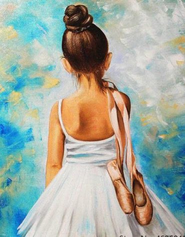 Young Ballerinas Dance Paint By Numbers