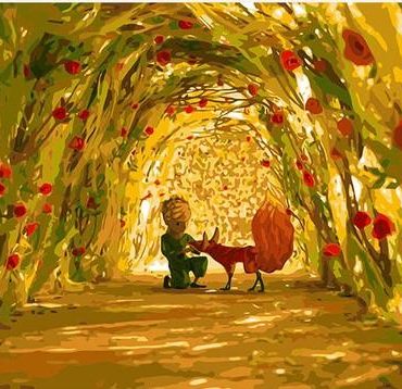 Little Prince and Fox Paint By Numbers