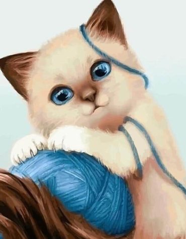 Kitten Animal Kit Paint By Numbers