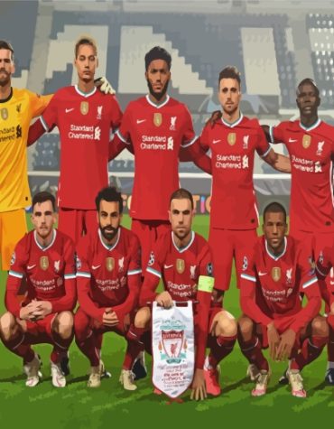 Liverpool FC Highlights Paint By Numbers