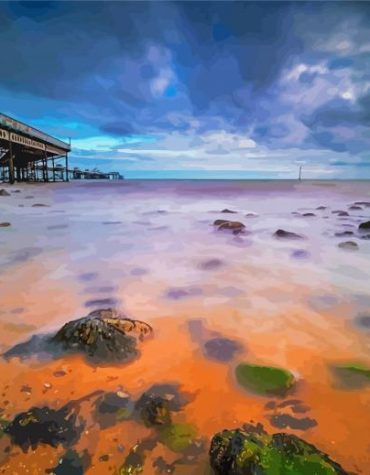 Llandudno Beach Seascape Paint By Numbers