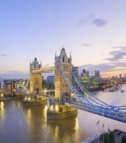 London Bridge Cityscape Paint By Numbers