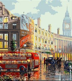 London City Landmarks Paint By Numbers