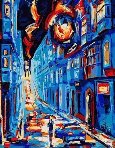 London Street View Paint By Numbers