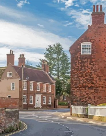 Louth City Buildings Paint By Numbers