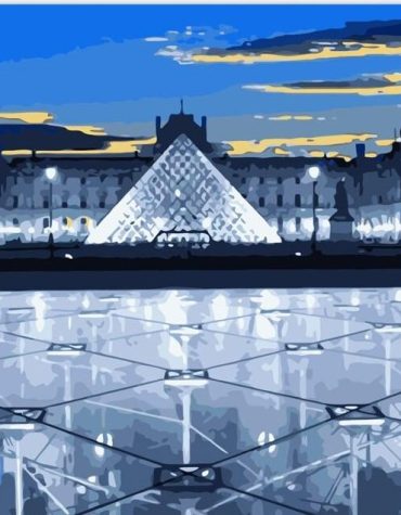 Louvre Paris Painting Experience Paint By Numbers