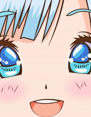 Anime Girl Face Paint By Numbers