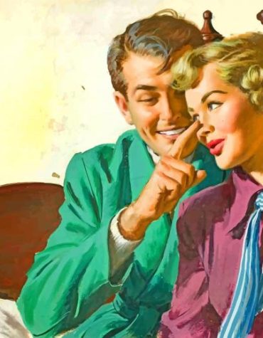 Romantic Lovers Paint By Numbers