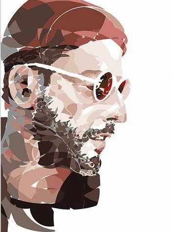 Celebrity Lyon Portrait Paint By Numbers