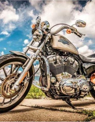 Macro Motorcycle Madness Paint By Numbers