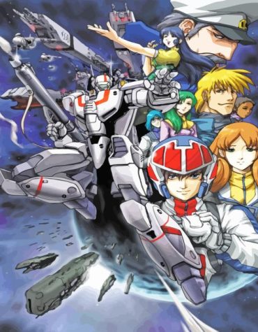 Macross Series Characters Paint By Numbers