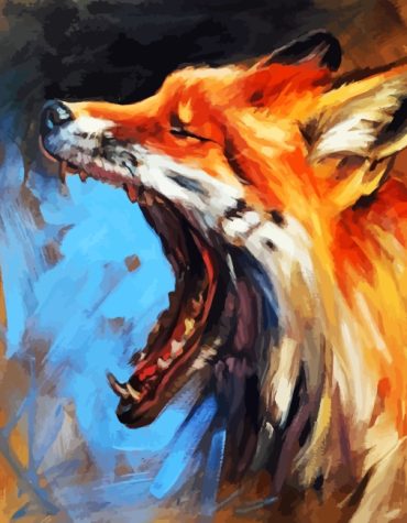 Red Fox Portrait Paint By Numbers