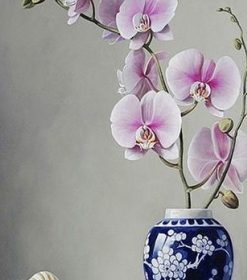 Pink Magnolias Paint By Numbers