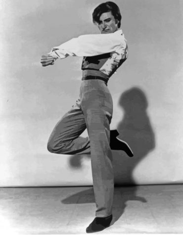 Flaminco Dancer Black and White Paint By Numbers