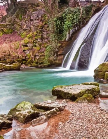 Explore Malham's Janets Foss Paint By Numbers