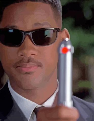 Man In Black Actor Paint By Numbers