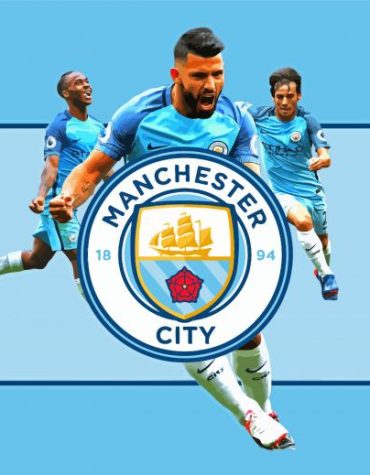 Manchester City Football Paint By Numbers