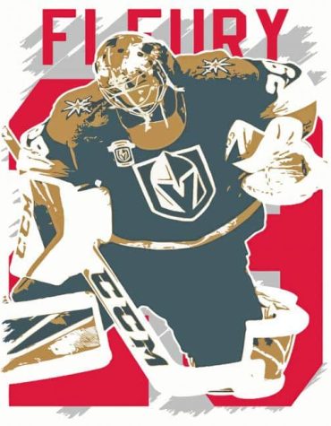 Marc Andre Fleury Hockey Star Paint By Numbers