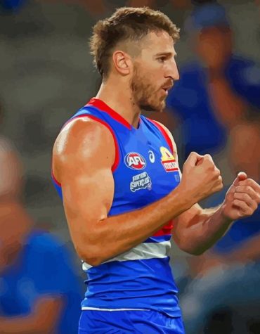 Marcus Bontempelli AFL Star Paint By Numbers