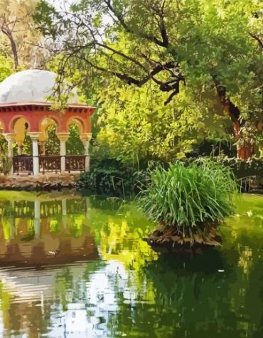 Maria Luisa Park Seville Paint By Numbers